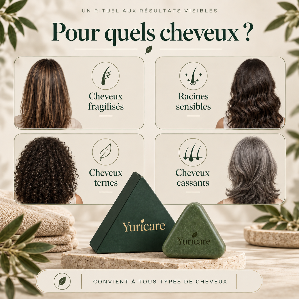 Savon Coréen Anti-Chute | 12 plantes Naturelle